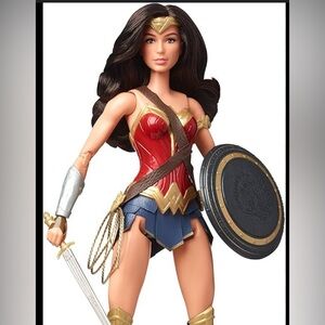 Wonder Woman Justice League Action Figure with Shield and Sword